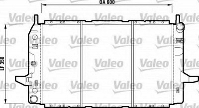 VALEO 731788 -  Радиатор, охлаждение двигателя