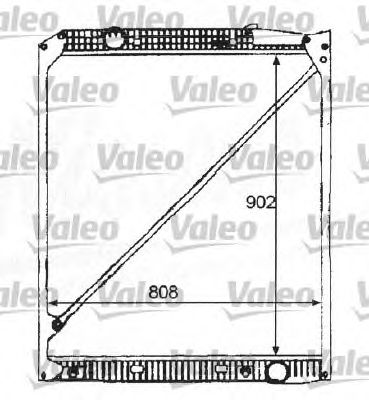 VALEO 732217 -  Радиатор, охлаждение двигателя
