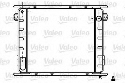 VALEO 733405 -  Радиатор, охлаждение двигателя