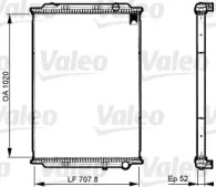 VALEO 733522 -  Радиатор, охлаждение двигателя
