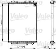 VALEO 733523 -  Радиатор, охлаждение двигателя