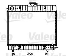 VALEO 734502 -  Радиатор, охлаждение двигателя