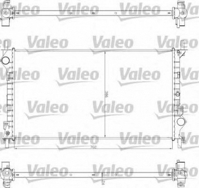 VALEO 735043 -  Радиатор, охлаждение двигателя