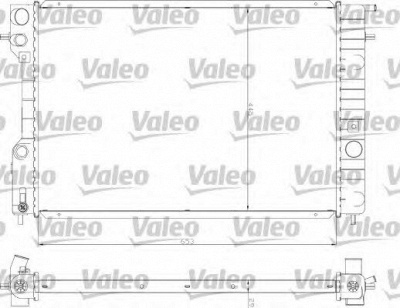 VALEO 735065 -  Радиатор, охлаждение двигателя