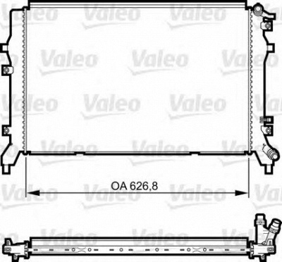VALEO 735375 -  Радиатор, охлаждение двигателя