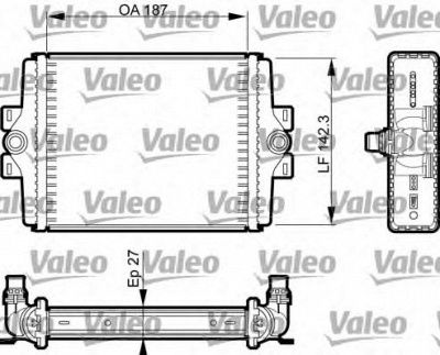 VALEO 735467 -  Радиатор, охлаждение двигателя