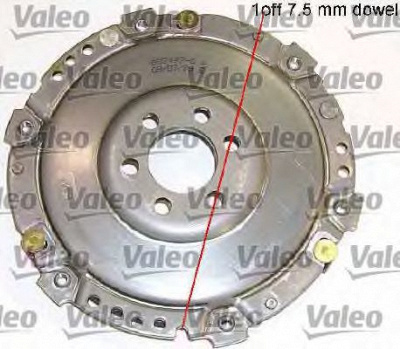 VALEO 801439 -  Комплект сцепления