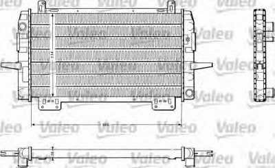 VALEO 811048 -  Радиатор, охлаждение двигателя