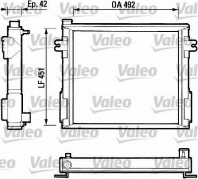VALEO 811379 -  Радиатор, охлаждение двигателя