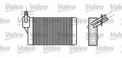 VALEO 812030 -  Теплообменник, отопление салона