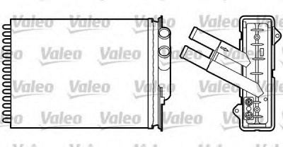 VALEO 812049 -  Теплообменник, отопление салона