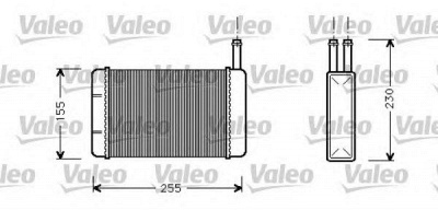 VALEO 812057 -  Теплообменник, отопление салона