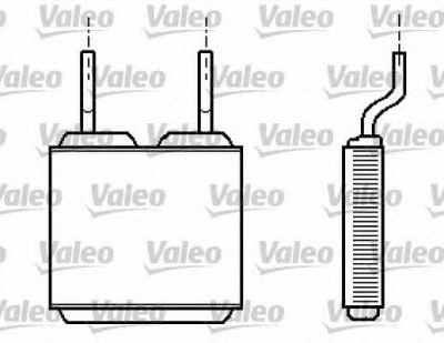 VALEO 812149 -  Теплообменник, отопление салона