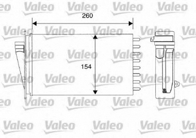 VALEO 812194 -  Теплообменник, отопление салона
