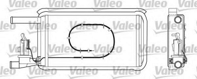 VALEO 812217 -  Теплообменник, отопление салона