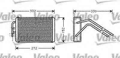 VALEO 812277 -  Теплообменник, отопление салона