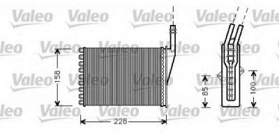 VALEO 812287 -  Теплообменник, отопление салона