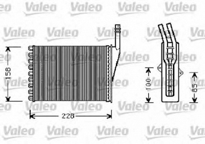 VALEO 812288 -  Теплообменник, отопление салона