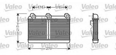 VALEO 812294 -  Теплообменник, отопление салона