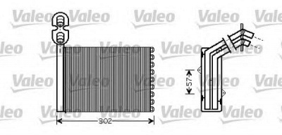 VALEO 812324 -  Теплообменник, отопление салона