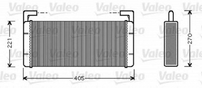 VALEO 812349 -  Теплообменник, отопление салона