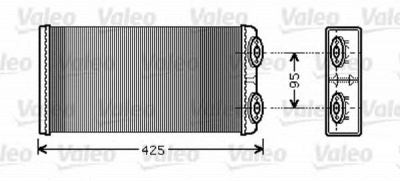 VALEO 812350 -  Теплообменник, отопление салона