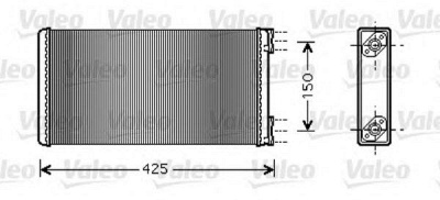 VALEO 812351 -  Теплообменник, отопление салона