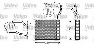 VALEO 812359 -  Теплообменник, отопление салона
