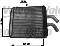 VALEO 812410 -  Теплообменник, отопление салона