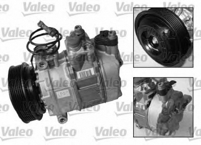 VALEO 813166 -  Компрессор, кондиционер