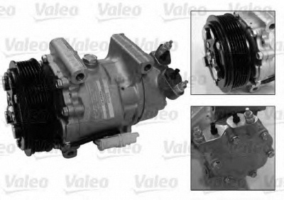 VALEO 813189 -  Компрессор, кондиционер