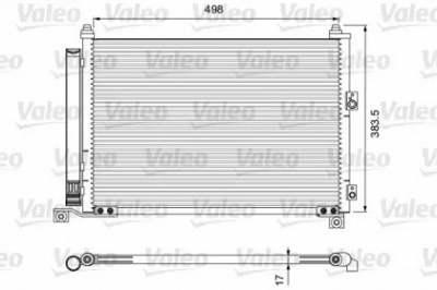 VALEO 814403 -  Конденсатор, кондиционер