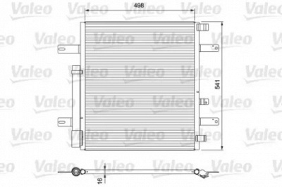 VALEO 815061 -  Конденсатор, кондиционер