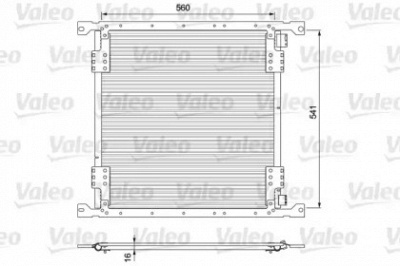 VALEO 815088 -  Конденсатор, кондиционер