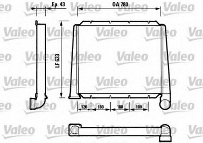 VALEO 816607 -  Интеркулер