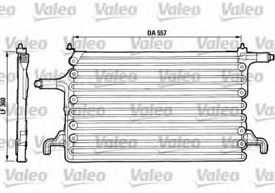 VALEO 816719 -  Конденсатор, кондиционер