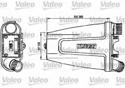 VALEO 816790 -  Интеркулер