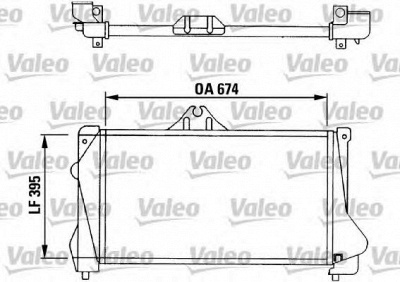 VALEO 816791 -  Интеркулер