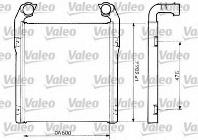 VALEO 816797 -  Интеркулер