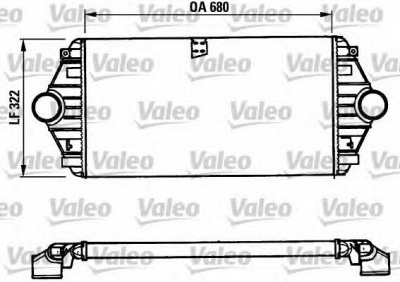 VALEO 816851 -  Интеркулер