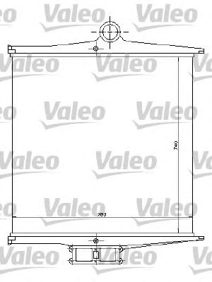 VALEO 816858 -  Интеркулер