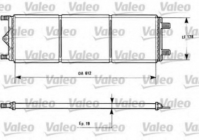 VALEO 816868 -  Радиатор, охлаждение двигателя