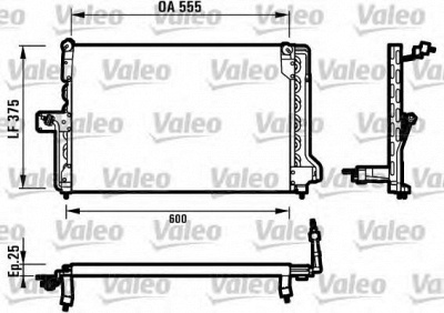 VALEO 816903 -  Конденсатор, кондиционер