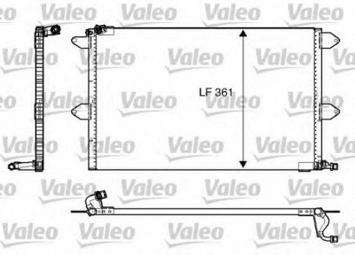 VALEO 816908 -  Конденсатор, кондиционер