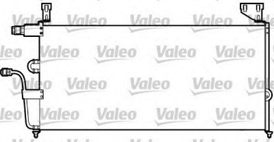 VALEO 816925 -  Конденсатор, кондиционер