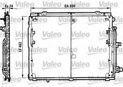 VALEO 816938 -  Конденсатор, кондиционер