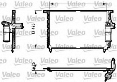 VALEO 816946 -  Конденсатор, кондиционер