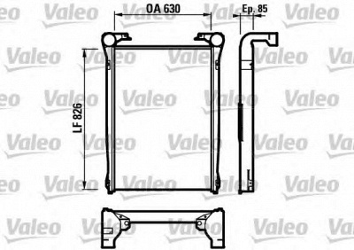 VALEO 816978 -  Интеркулер