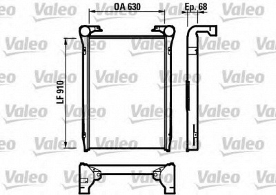VALEO 816979 -  Интеркулер