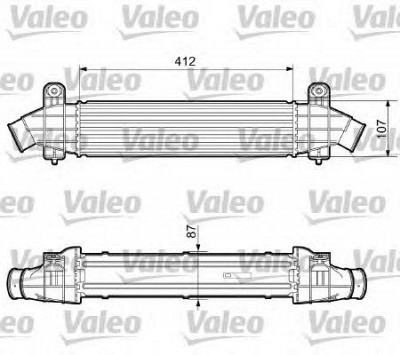 VALEO 817238 -  Интеркулер